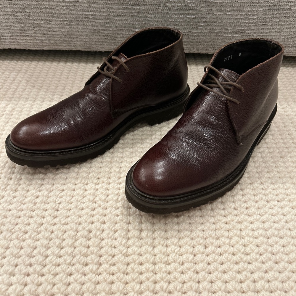 Men's Brown Leather Shoes